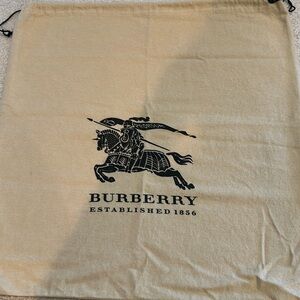 100% Authentic Burberry dust bag